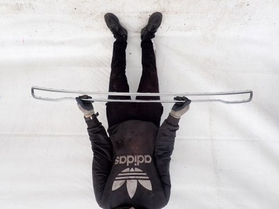 Audi q5 ii 80a s-line хром спойлер бампера задня фото №1