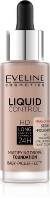 Eveline Liquid Control HD Podkład do twarzy z drop