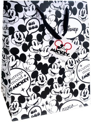 Torebka prezentowa na prezent 33x26x14 cm myszka Miki Mickey mouse Disney