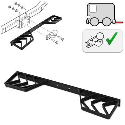 ESCALÓN PARA DE BARRA DE REMOLQUE HOLOWNICZEGO PARA NISSAN NAVARA II  