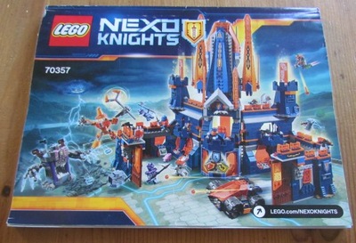 LEGO Nexo Knights 70357 LEGO NEXO KNIGHTS Zamek Knighton 70357 INSTRUKCJA