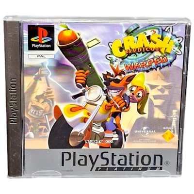 Gra Crash Bandicoot 3: Warped Sony PlayStation (PSX PS1 PS2 PS3)