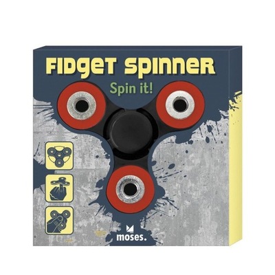 FINGER SPINNER CZARNY