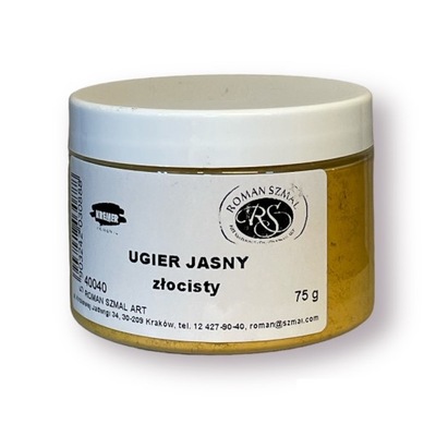 Pigment ugier jasny złocisty 75g 40040