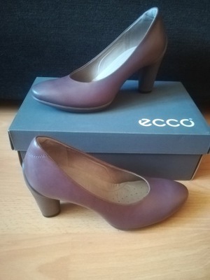 Ecco sculptured 75 buty czółenka 38 Nowe pudełko