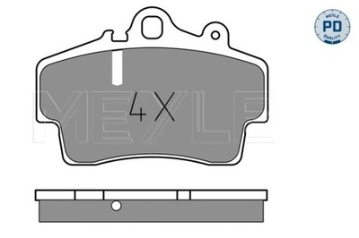 ZAPATAS DE FRENADO PORSCHE P. BOXSTER/CAYMAN 2,  