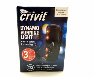 CRIVIT LAMPKA DO BIEGANIA DYNAMO