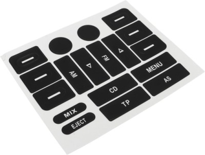 Наклейки naprawcze набір до vw volkswagen passat b5 golf 5 на панель радіо фото №1