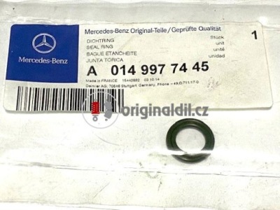 Mercedes оригінальний кільце ущільнювальний oe: a0149977445 фото №1