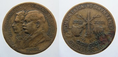 7524. BRAZYLIA, 1000 REIS, 1922