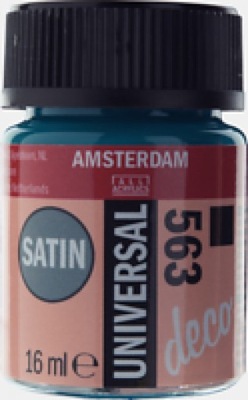 Farba satynowa Amsterdam 16ml 563 Niebieski antycz