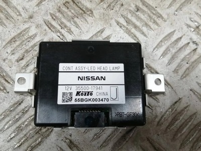 Nissan x-trail t32 модуль света фото №1