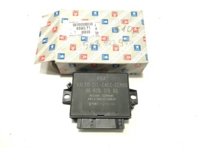 Блок керування модуль pdc паркування оригінальний номер citoren peugeot фото №1