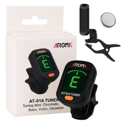 Stroik do Gitary tuner strojenia Skrzypiec Ukulele bas gitarowy Kalimba