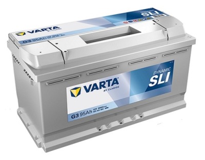 Акумулятор varta dynamic sli 95ah 800a g3 фото №1
