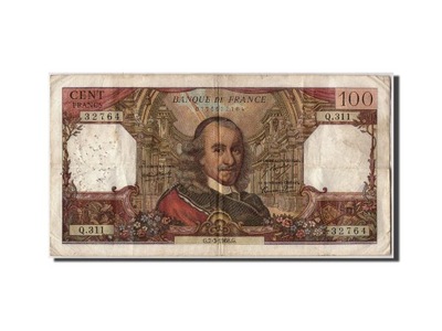 Banknot, Francja, 100 Francs, Corneille, 1968, 196