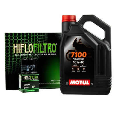 МАСЛО MOTUL 7100 10W40 4L ФИЛЬТР МАСЛОU ВОЗДУХА BMW K 1300 R GT SE