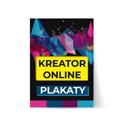 Plakat A3 | 100 szt. | KREATOR on-line | GOTOWE SZABLONY