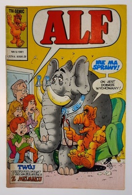 Alf nr 5/1991 - Twój przyjaciel z melmaku