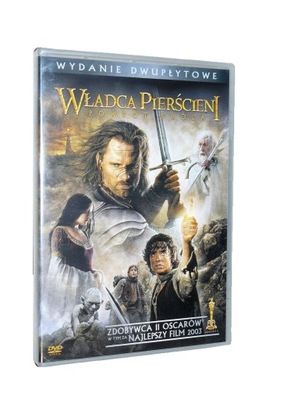 2DVD - WŁADCA PIERŚCIENI: POWRÓT KRÓLA - folia