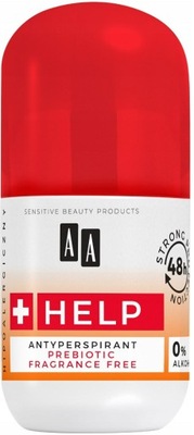 AA Help+ Antyperspirant Dezodorant Roll-On w Kulce