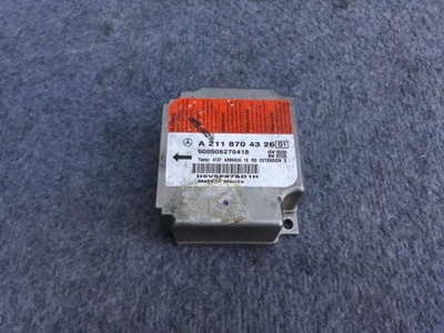 Модуль датчик подушка безпеки mercedes w211 e-klasa фото №1