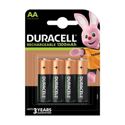 Akumulatorki Duracell Recharge R6/AA 1300mAh 4 szt
