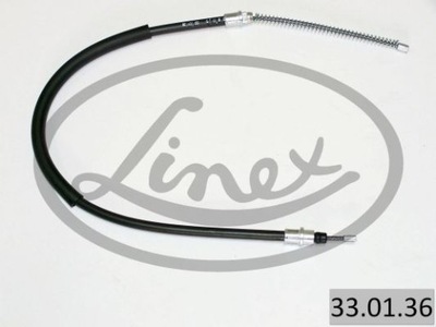 CABLES FRENOS DE MANO LINEX 33.01.36  