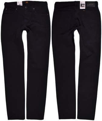 LEE spodnie SLIM blue REGULAR vintage jeans _ W30 L32