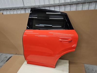 Дверь левый задняя porsche cayenne coupe 9y lm2a lava orange полный !!! фото №1