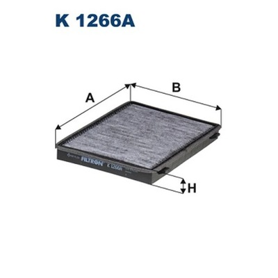 FILTR, VENTILACIÓN PRZESTRZENI PASAZERSKIEJ FILTRON K 1266A  