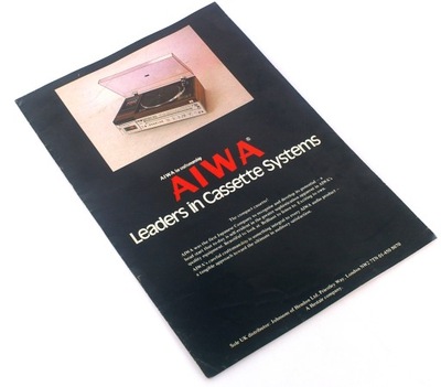 AIWA PROSPEKT SPRZĘT HiFi AUDIO 1976