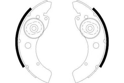 КОЛОДКИ ТОРМОЗНЫЕ AIXAM 500 A.721 A.741 A.751 0.4D