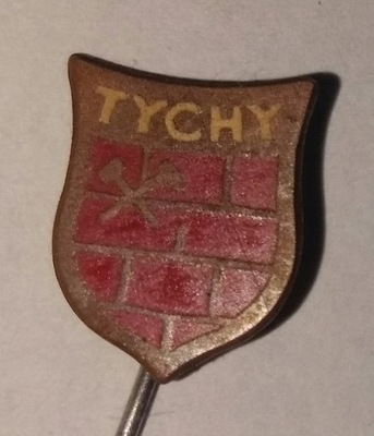 Odznaka - Herb Tychy mała