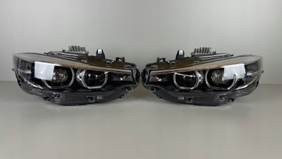 Bmw m3 f80 m4 f82 lci lift лампы левая правая led фото №1