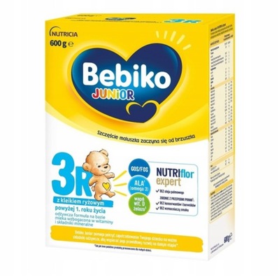Mleko modyfikowane Bebiko Junior 3R 600 g