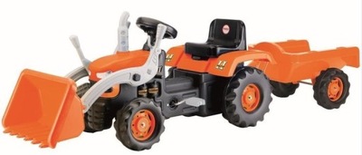 DOLU DL8052 TRAKTOR NA PEDAŁY Z PRZYCZEPĄ ŁADOWACZ