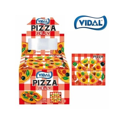 Vidal Pizza Jelly Żelki w kształcie pizzy