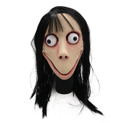 MASKA Przerażająca maska Momo Hacking Game Horror