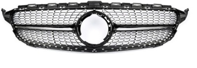 Mercedes c-klasa w205 lift 18 решітка радіатора решітка радіатора diamond фото №1