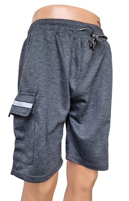 Krótkie spodnie spodenki męskie dresowe szorty M