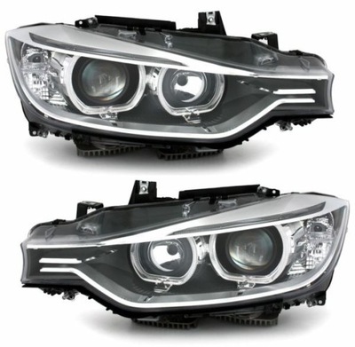 ŽIBINTAI P. BMW F30/F31 10/11-05-15 AE LED BLACK 