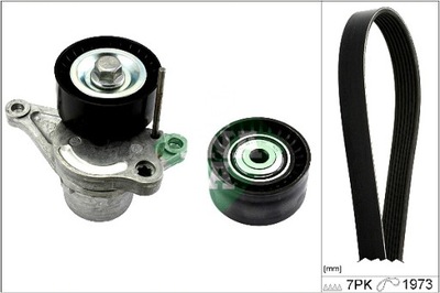 Schaeffler ina 529 0317 10 набор ремень клиновой многоручейковый фото №1