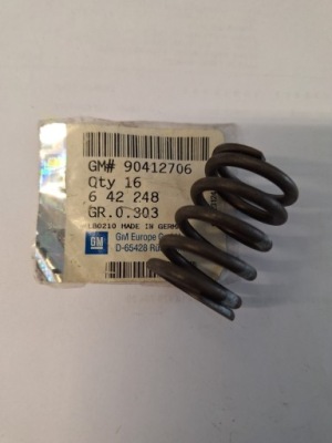 Пружина клапана opel оригинальный номер 90412706 фото №1