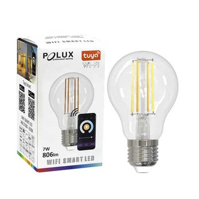 ŻARÓWKA LED E27 STEROWANA SMARTFONEM WIFI POLUX