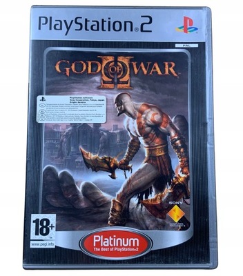 GOD OF WAR II 2 płyta bdb komplet Z PL PS2