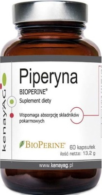 Piperyna Bioperine 60 kapsułek kenayAG