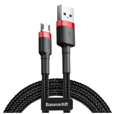 KABEL NYLONOWY BASEUS CAFULE MICRO-USB 1.5A 200 CM