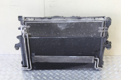 Радиатор вентилятор porsche cayenne s 7l5 фото №1