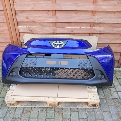 Toyota aygo x 22-24 r бампер передній перед new фото №1